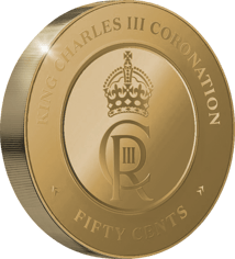 0,5g Gold Coronation King Charles III. 2024 (Auflage: 3.000 | Polierte Platte)