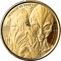 1/10 Unze Gold Ghana Alien 2023 (Auflage: 1.000)