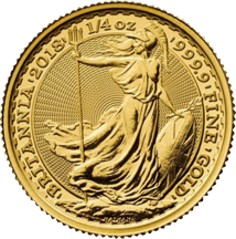 1/4 Unze Gold Britannia 2018