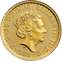 1/4 Unze Gold Britannia 2018