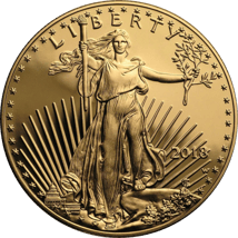 1 Unze Gold American Eagle 2018 (Polierte Platte)