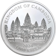 1 Unze Silber Kambodscha Lost Tigers 2024 (Auflage: 10.000)