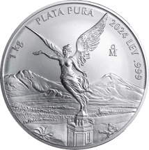 1 kg Silber Mexiko Libertad 2024 (Auflage: 600)