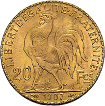 20 Franc Gold Marianne Frankreich