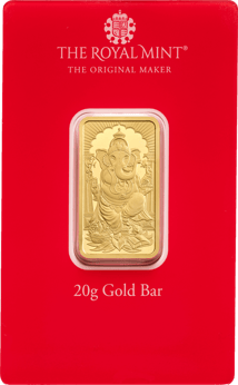 20g Goldbarren Ganesha - The Royal Mint