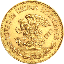 20 Mexikanische Peso Centenario Gold