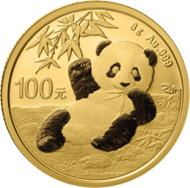 8g Gold China Panda 2020