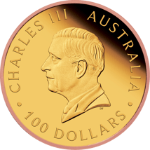 Gold Australian Five Sovereign 2024 (Auflage: 150 | Rosegold | Polierte Platte)