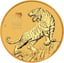 10 Unze Gold Lunar III Tiger 2022