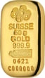 50g Goldbarren PAMP Suisse (gegossen)