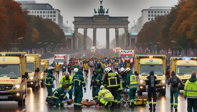 Berlin-Marathon 2024: Erhöhte Zahl an Reanimationen durch die Feuerwehr