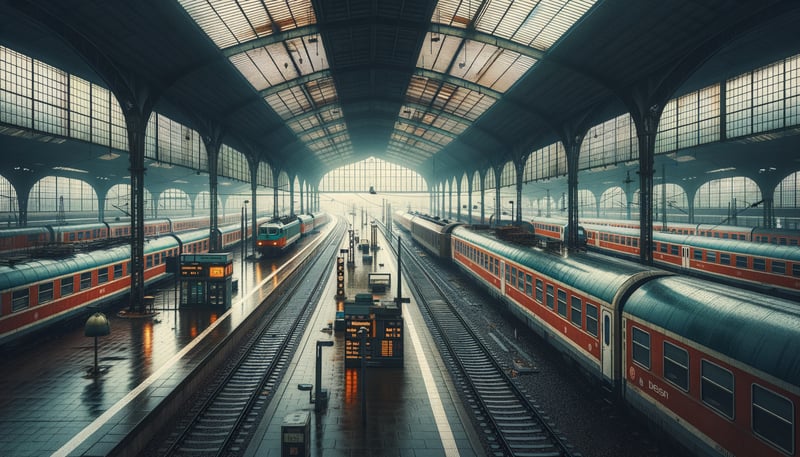 Deutschland steht still: GDL-Streik setzt Bahnverkehr außer Gefecht