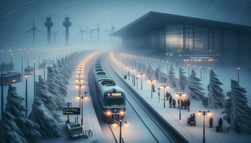 Eisregen legt Teile Deutschlands lahm: Verkehrschaos und Flugausfälle