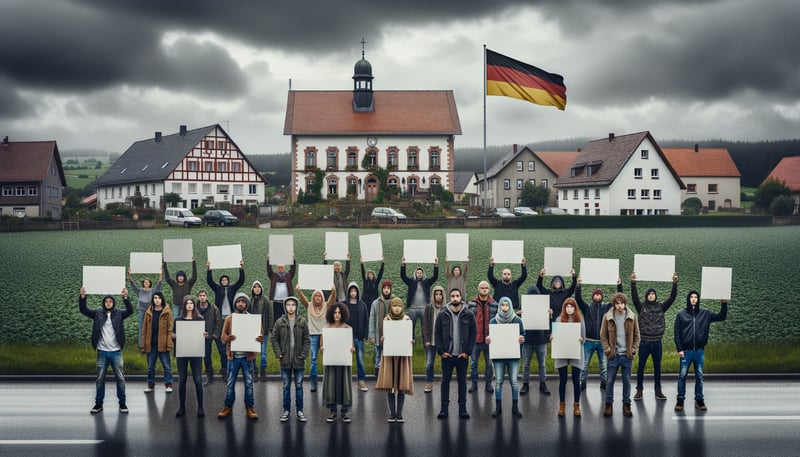 Erneut Proteste in Upahl: Landrat kritisiert schleppende Abschiebungen