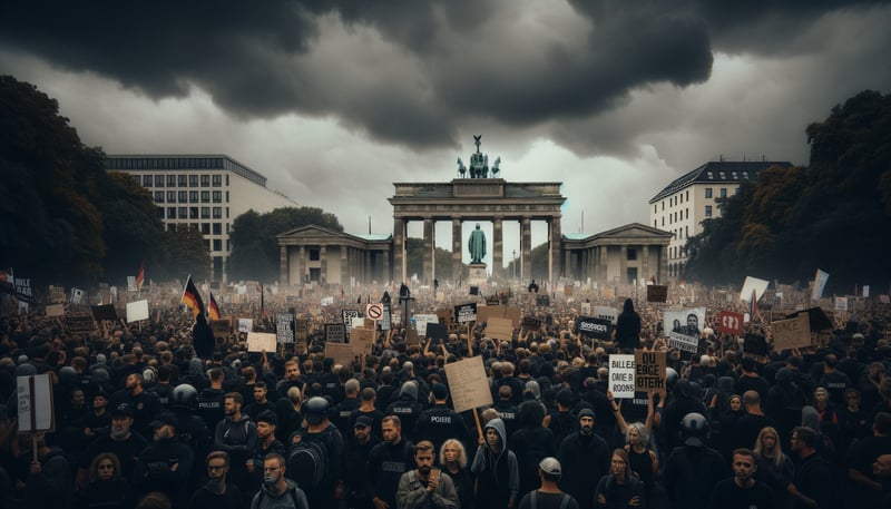 „Friedensdemo“ in Berlin: Schockierende Forderungen und antisemitische Parolen