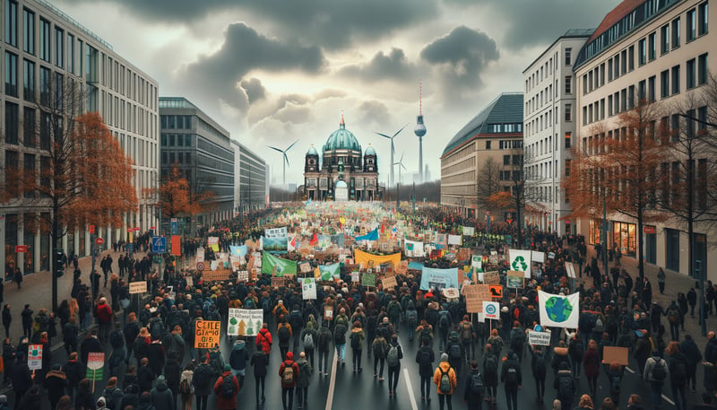 Mehrere Tausend bei Demo von Fridays for Future in Berlin