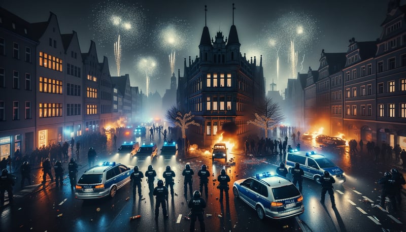 Silvesterkrawalle 2025: Polizeigewerkschaft fordert harte Konsequenzen für Chaoten